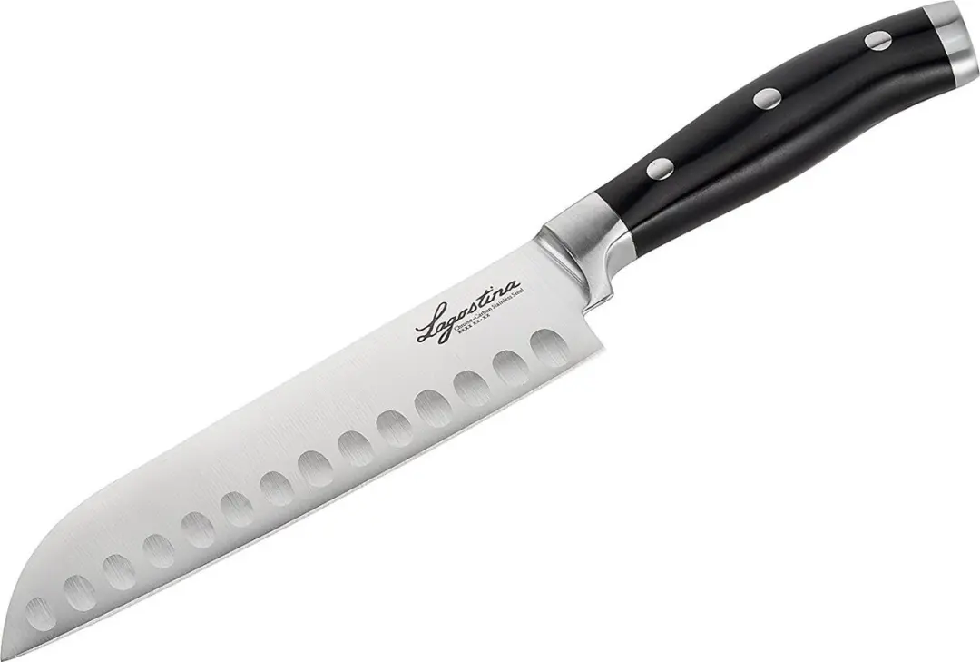 Lagostina Santoku Mes 18cm - Croom/Zwart