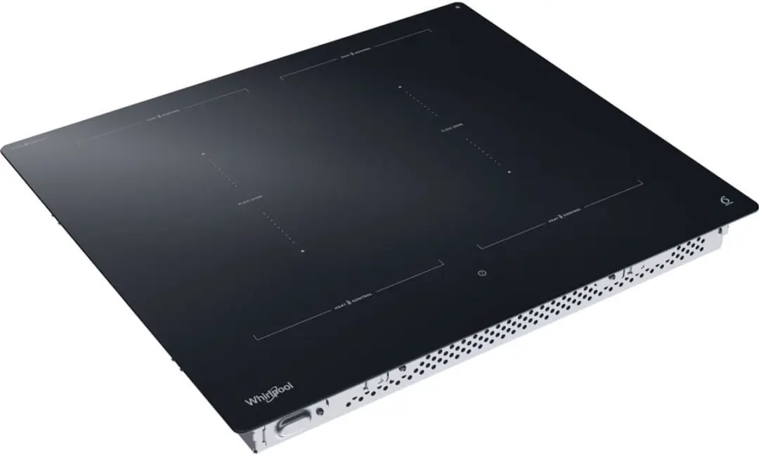 Whirlpool WTX6019DCF Inbouwinductiekookplaat 4 zones - Zwart