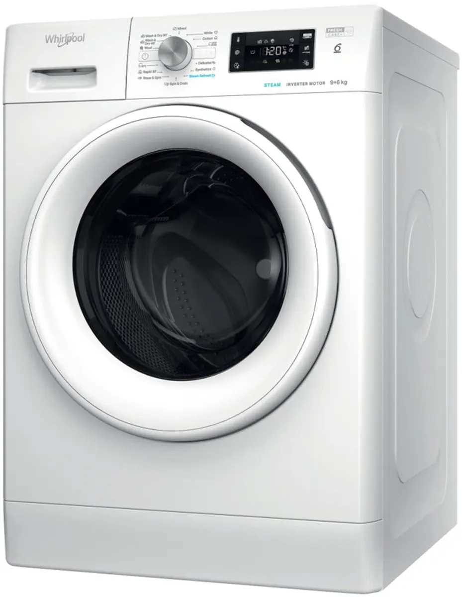Whirlpool FFWDB 964489 WV EE Was-droogcombinatie