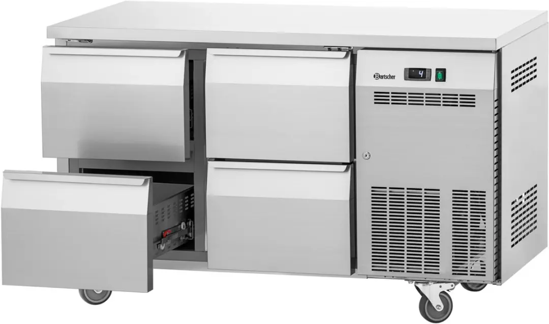 Bartscher Easy S4-1501 Koeltafel - 888L - 4 Groentelades