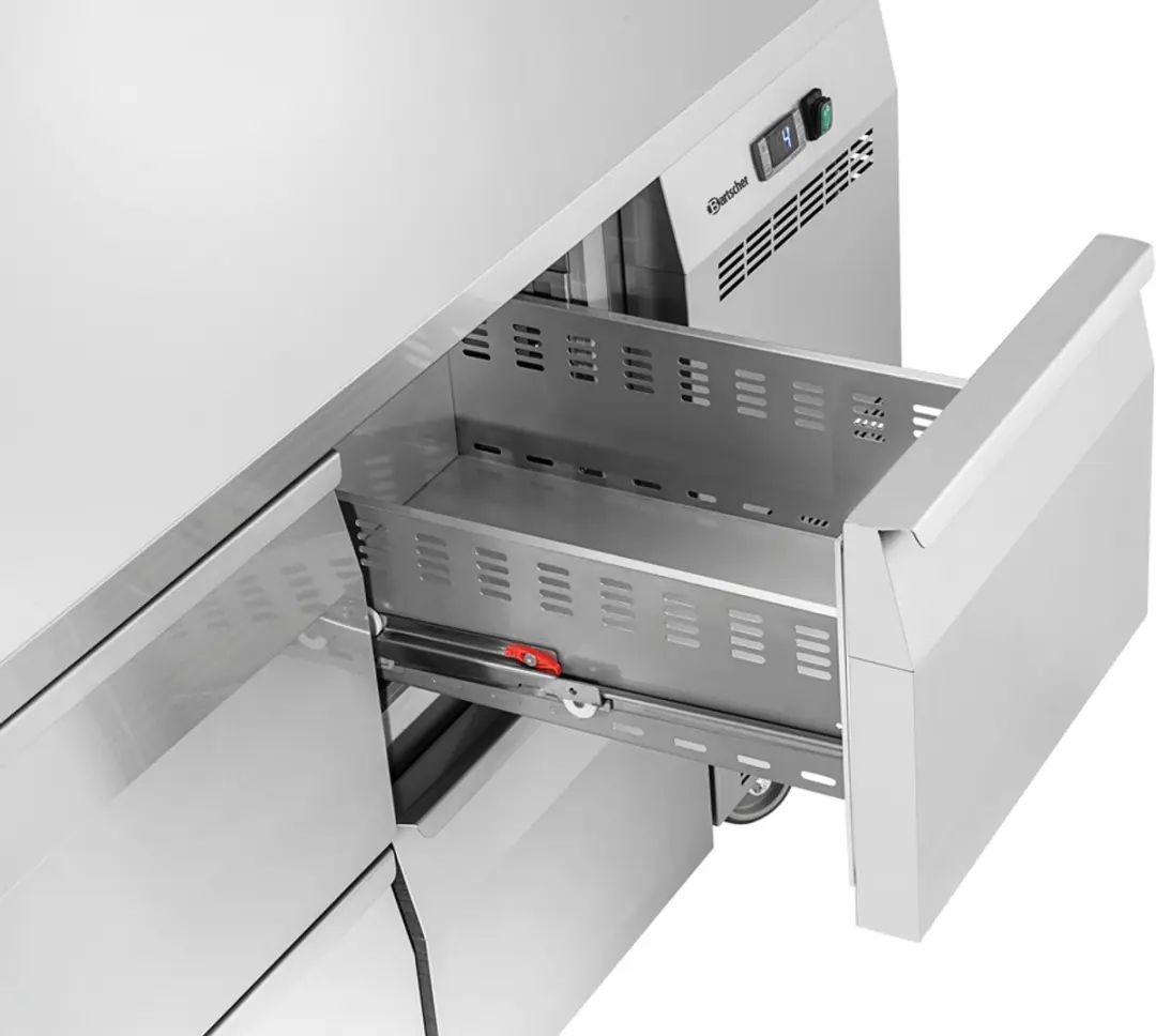 Bartscher Easy S4-1501 Koeltafel - 888L - 4 Groentelades