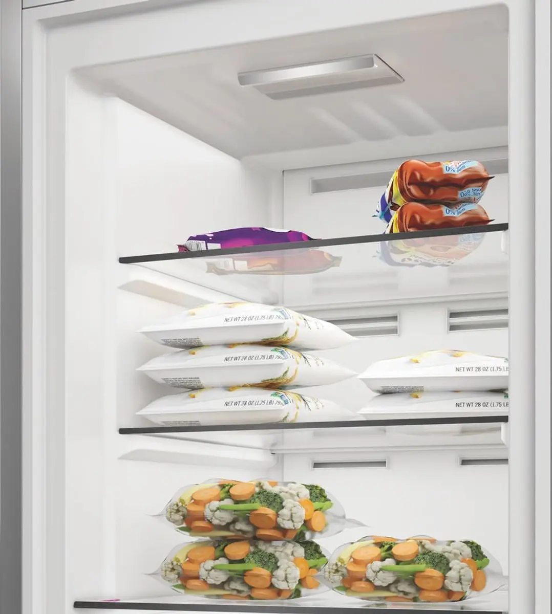 Whirlpool WHMFF 6312 XP5E Vrieskast - 286L - Roestvrijstaal