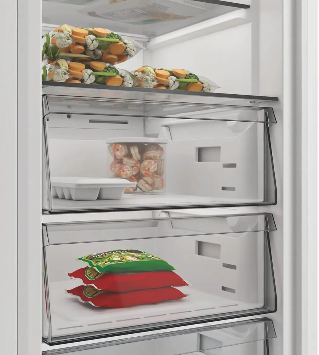 Whirlpool WHMFF 6312 XP5E Vrieskast - 286L - Roestvrijstaal