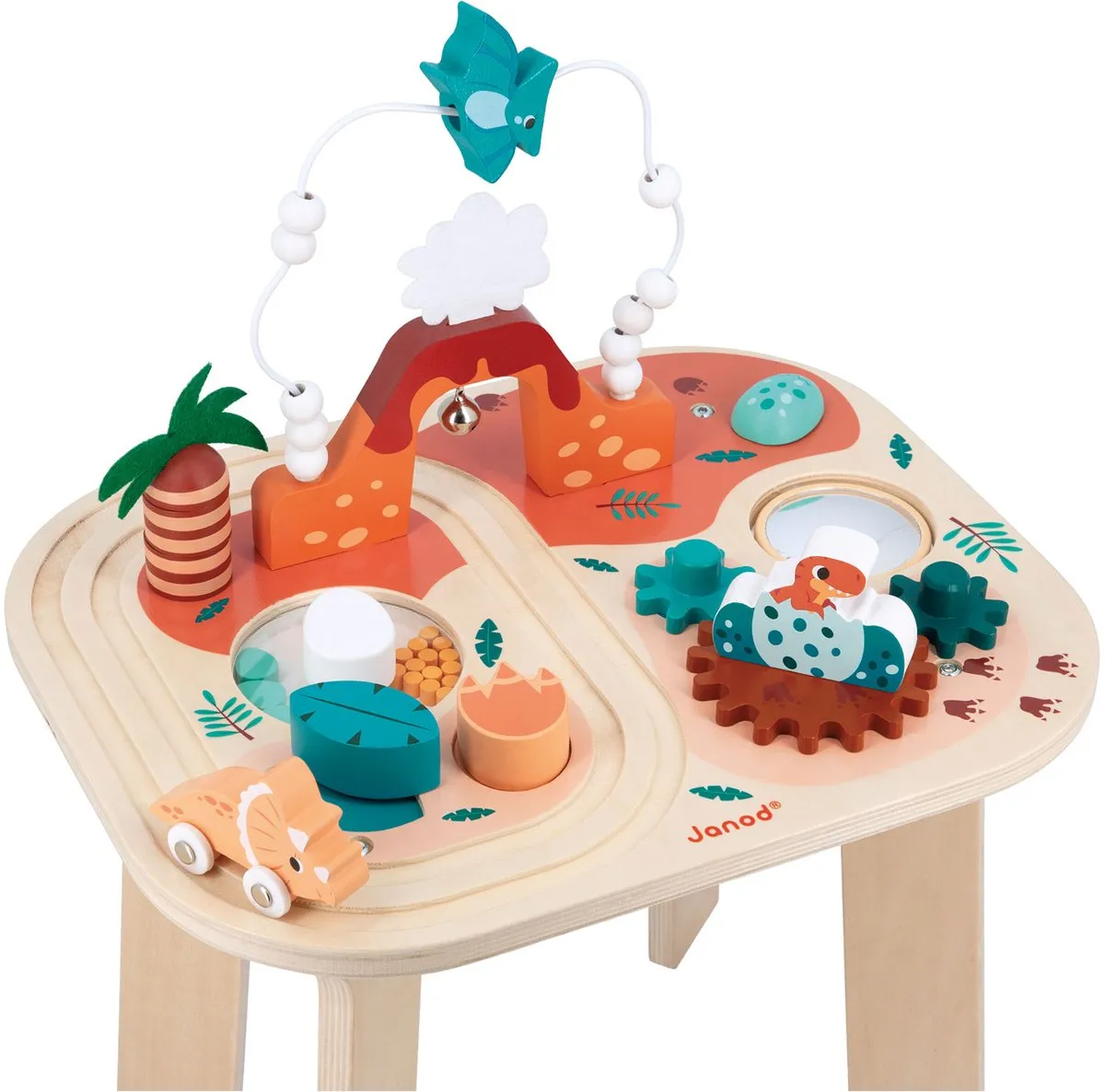 Janod Dino Activiteitentafel - 8 Activiteiten