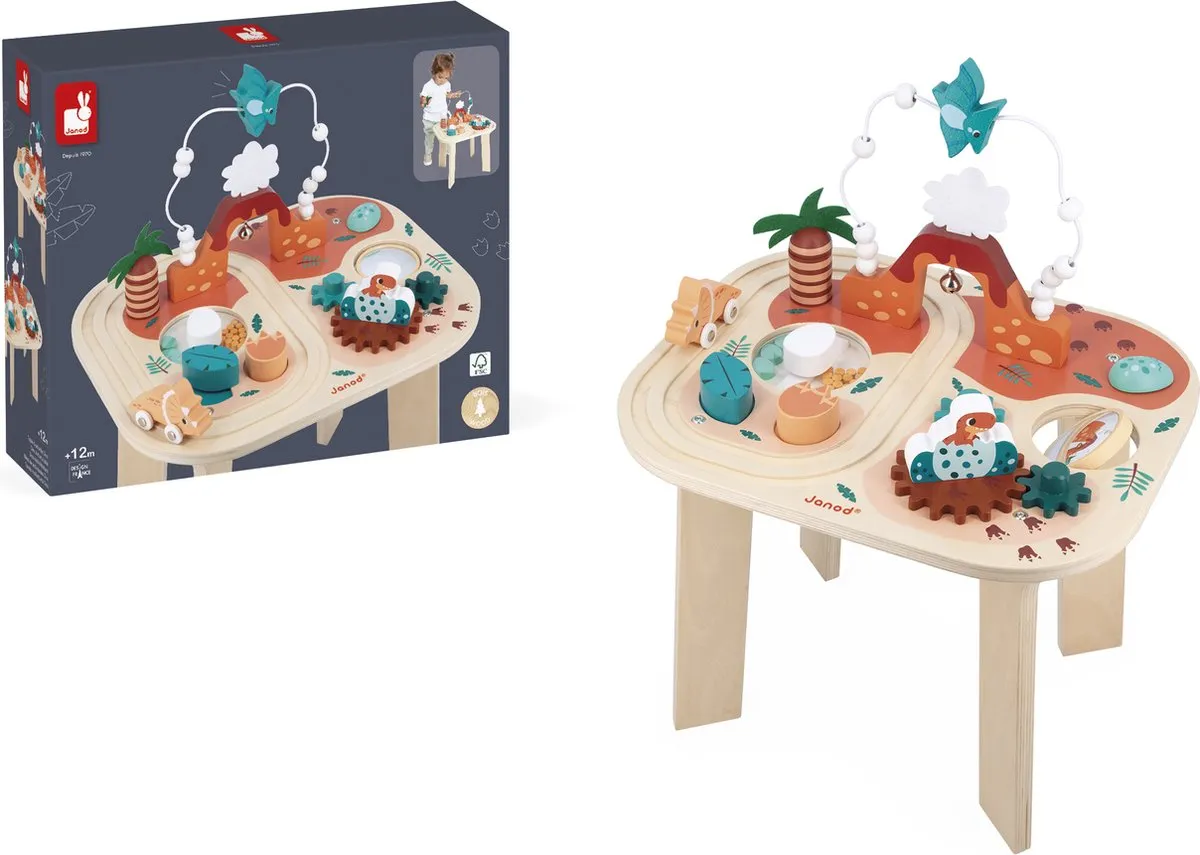Janod Dino Activiteitentafel