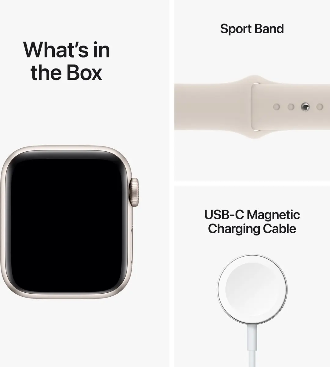 Apple Watch SE 2022 40mm - Sterrenlicht