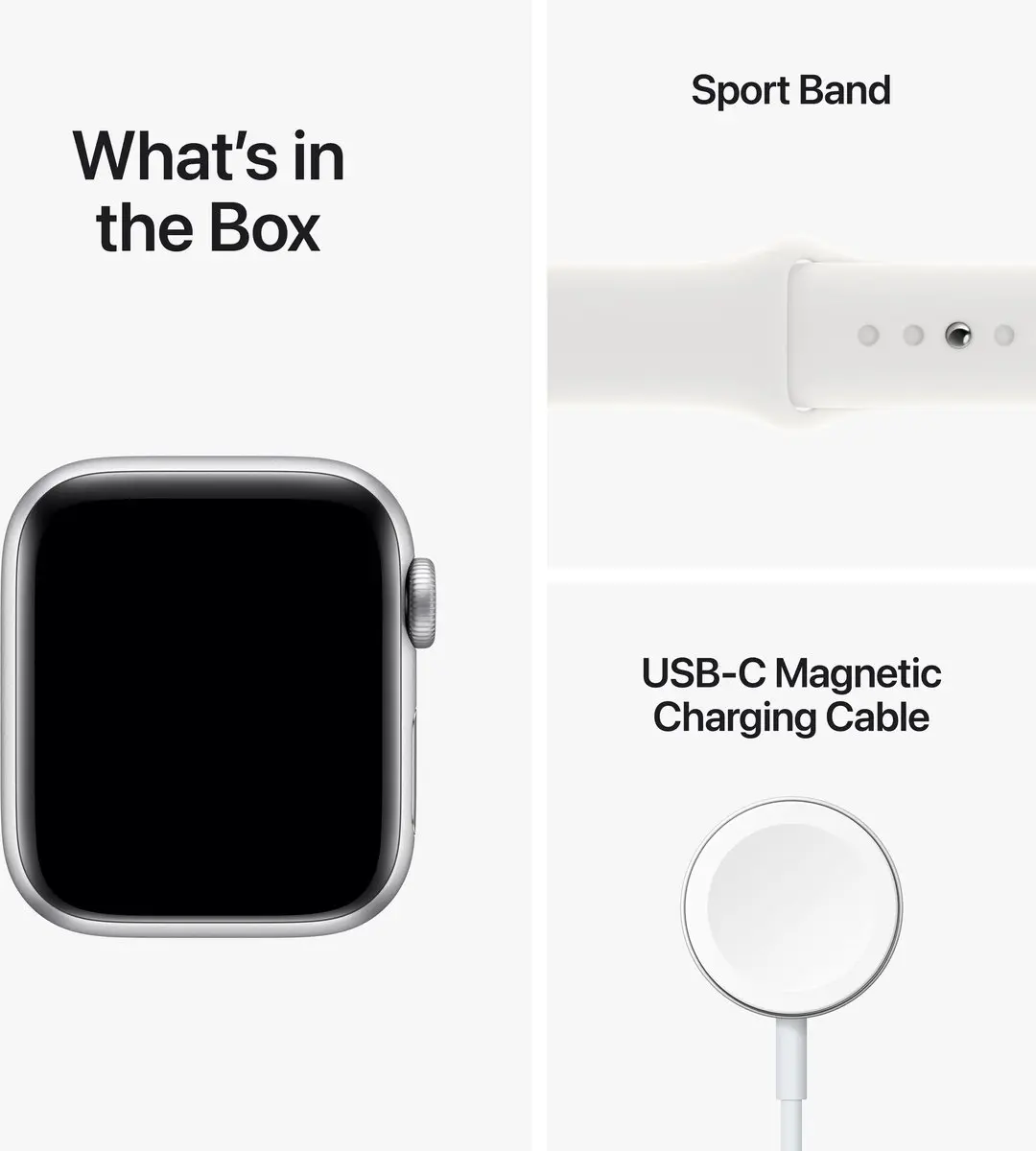 Apple Watch SE 2022 Smartwatch 40mm - Zilver