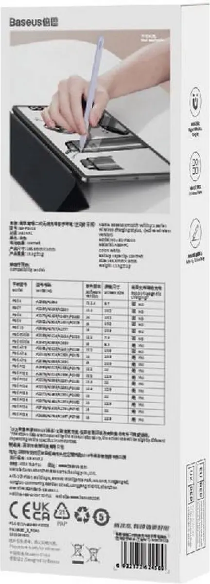Baseus Stylus Pen 6932172624569 - Paars - afbeelding 6 van 6