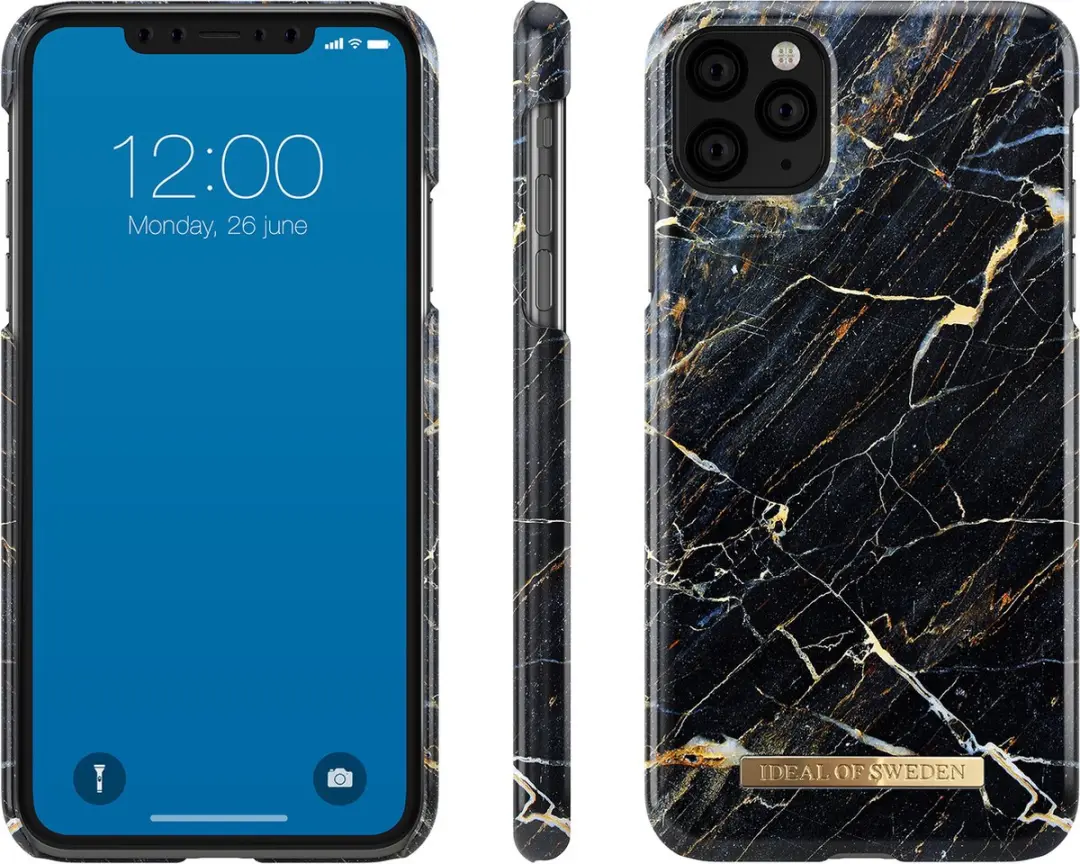 iDeal of Sweden Fashion Case Port Laurent iPhone 11 Pro Max - 39460 - Zwart/Goud - afbeelding 6 van 6