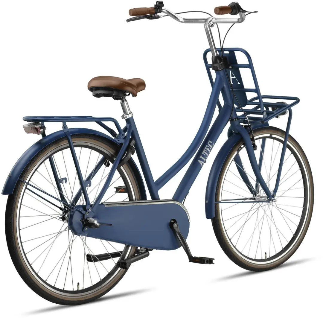 Altec Vintage Dames Transportfiets 28" - 3 Versnellingen - 53cm - Donkerblauw