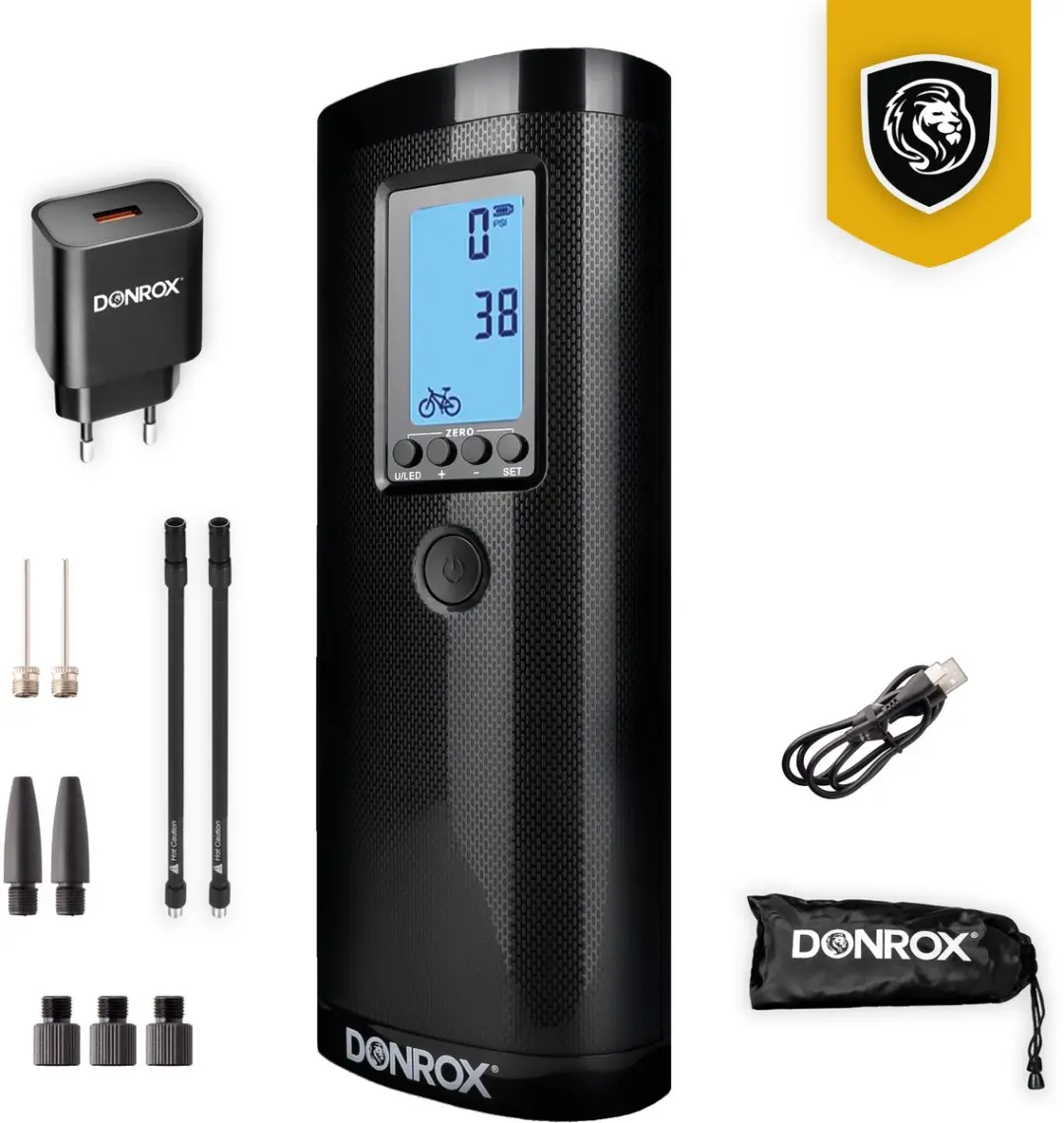 DONROX Ride F511 Elektrische Fietspomp