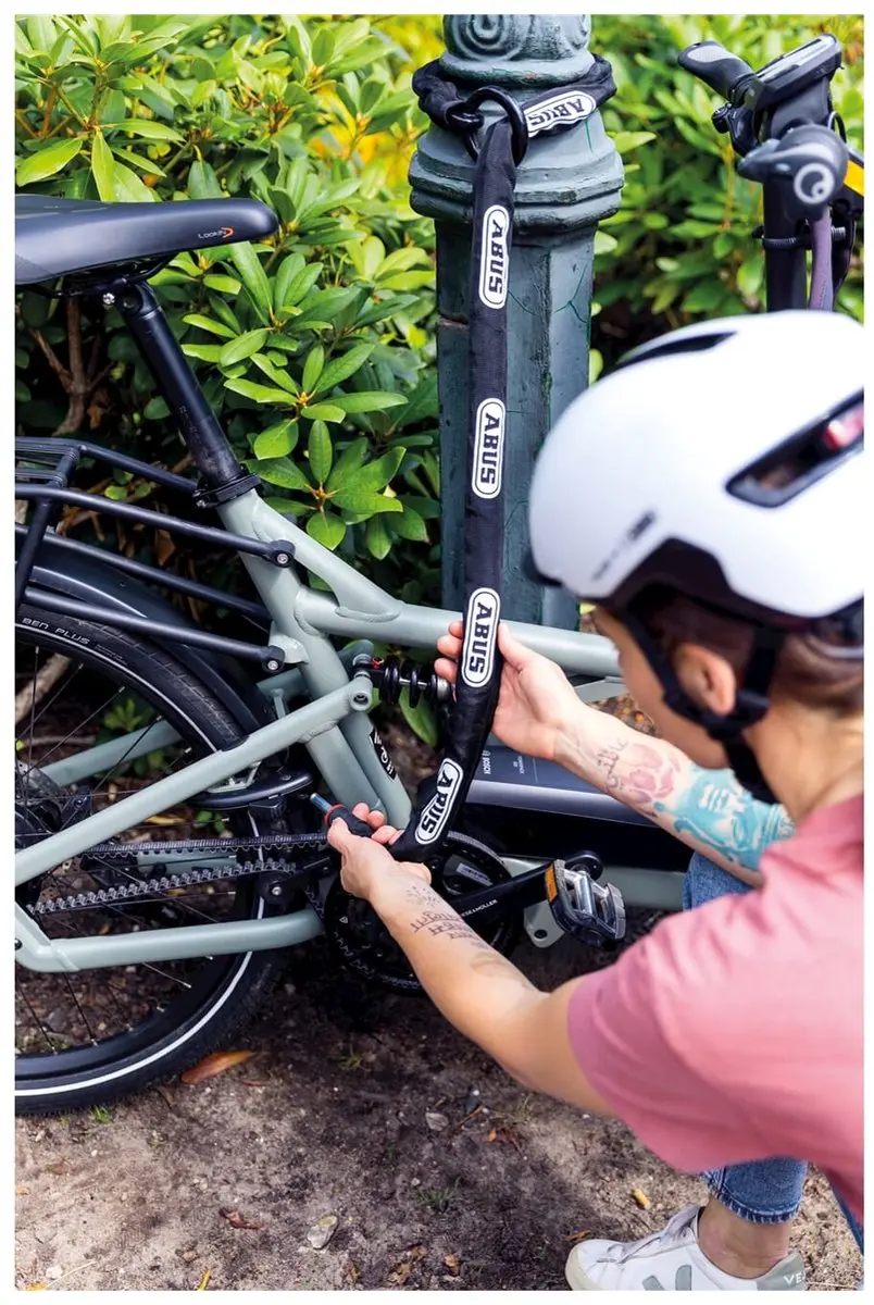 ABUS Adaptor Chain 2.0 6KS Fietsslot - 85cm - Zwart