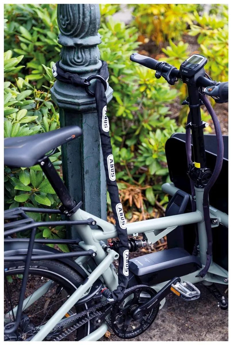 ABUS Adaptor Chain 2.0 6KS Fietsslot - 85cm - Zwart