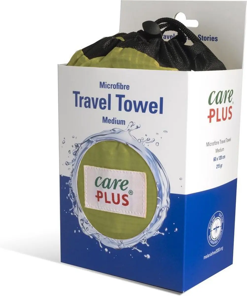 Care Plus Reishanddoek Microvezel Medium 60x120cm - Groen