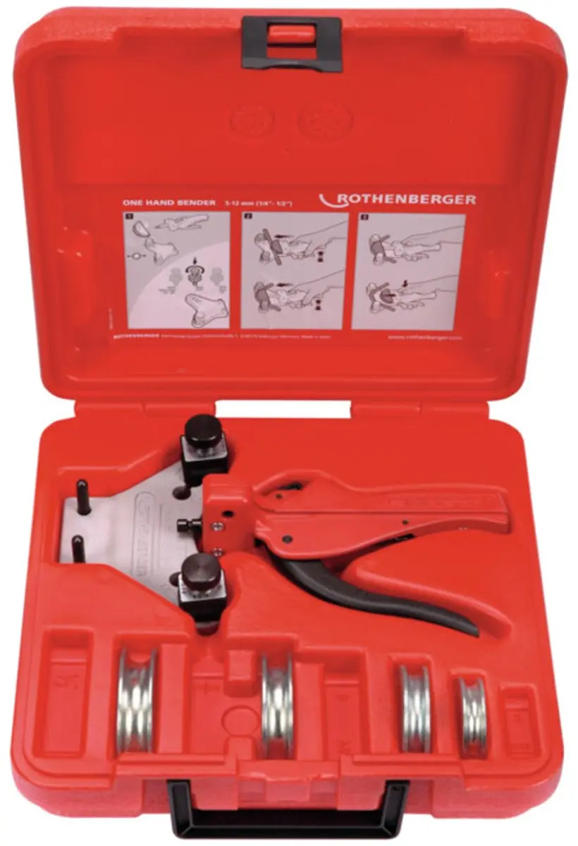 Rothenberger Eénhands Buigapparaat-setTube Bender