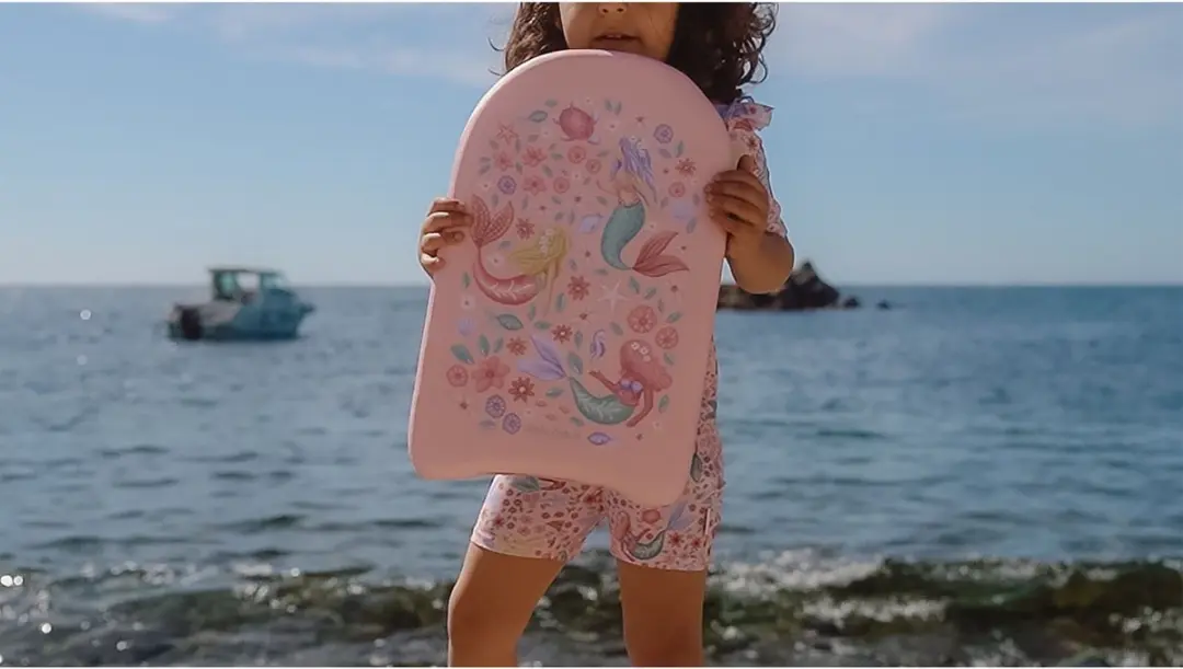 Rubo Toys Little Dutch Dreamy Mermaid Kickboard - Roze