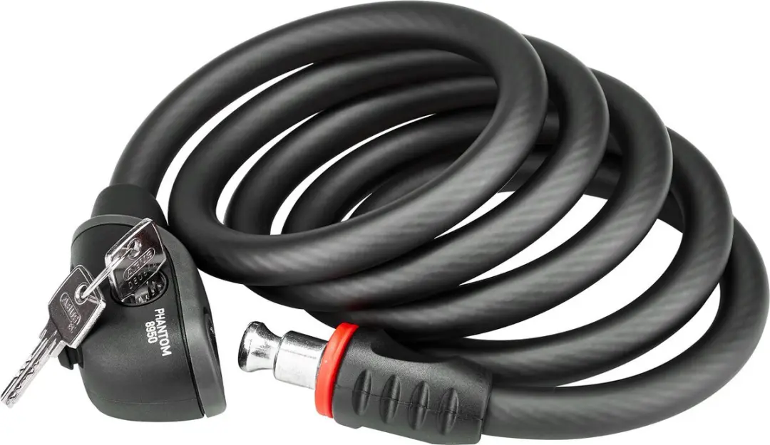 ABUS Phantom 8950/180 TexFL Fietsslot 12/15mm - Zwart