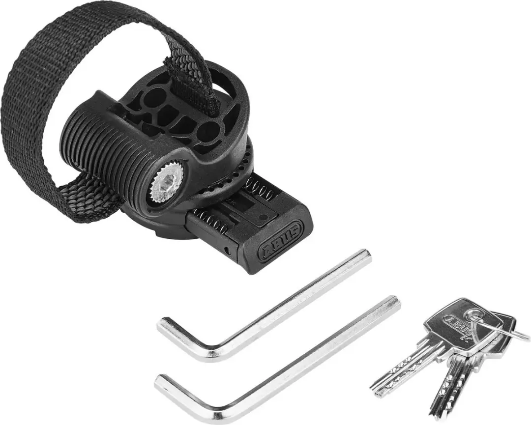 ABUS Phantom 8950/180 TexFL Fietsslot 12/15mm - Zwart