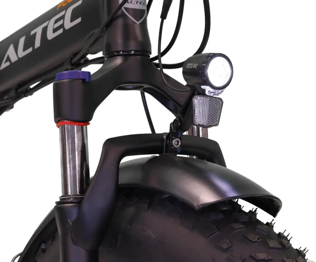 Altec Focus Elektrische Fatbike 20" - 8 Versnellingen - Zwart