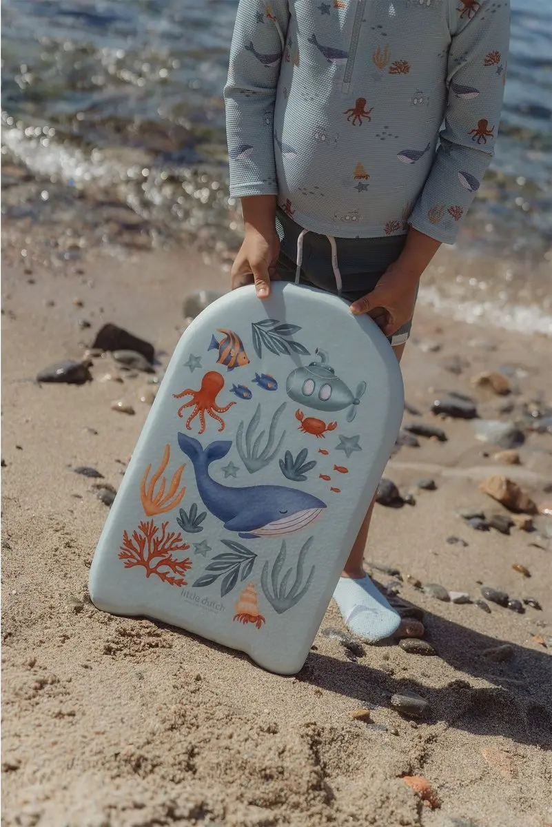 Rubo Toys Little Dutch Ocean World Kickboard - Groen - afbeelding 6 van 6
