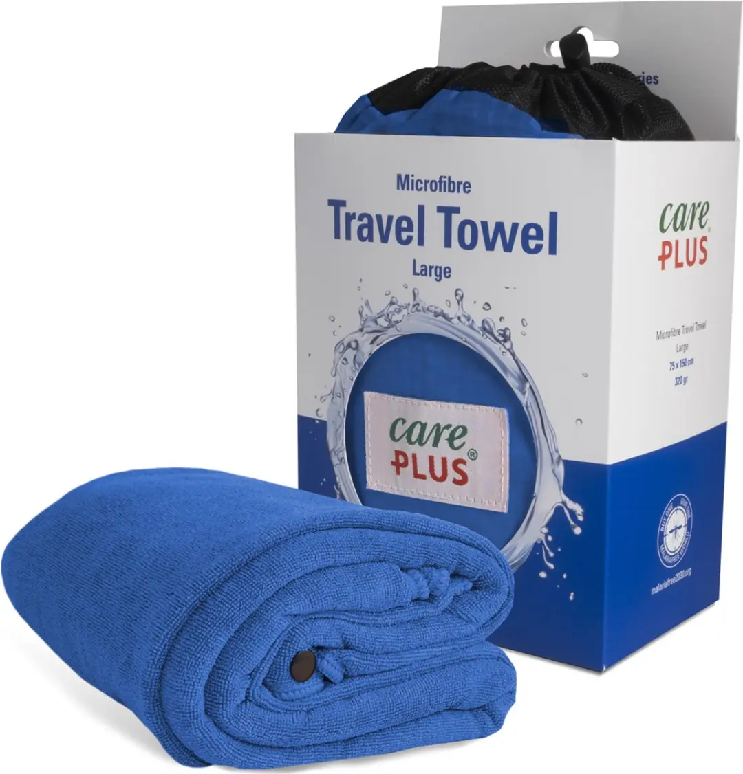 Care Plus Reishanddoek Microvezel Large 75x150cm