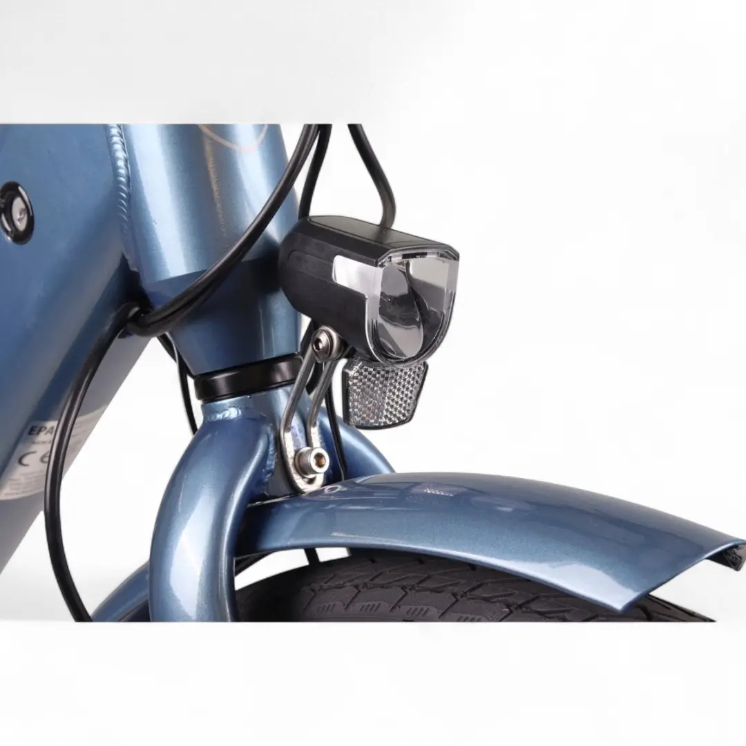 Altec Liberty Elektrische Fiets 28" - Glazuur Blauw - 504Wh Accu