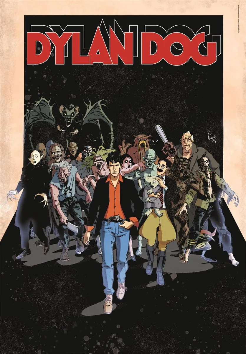 Clementoni Dylan Dog Puzzel 1000 Stuks - Meerkleurig
