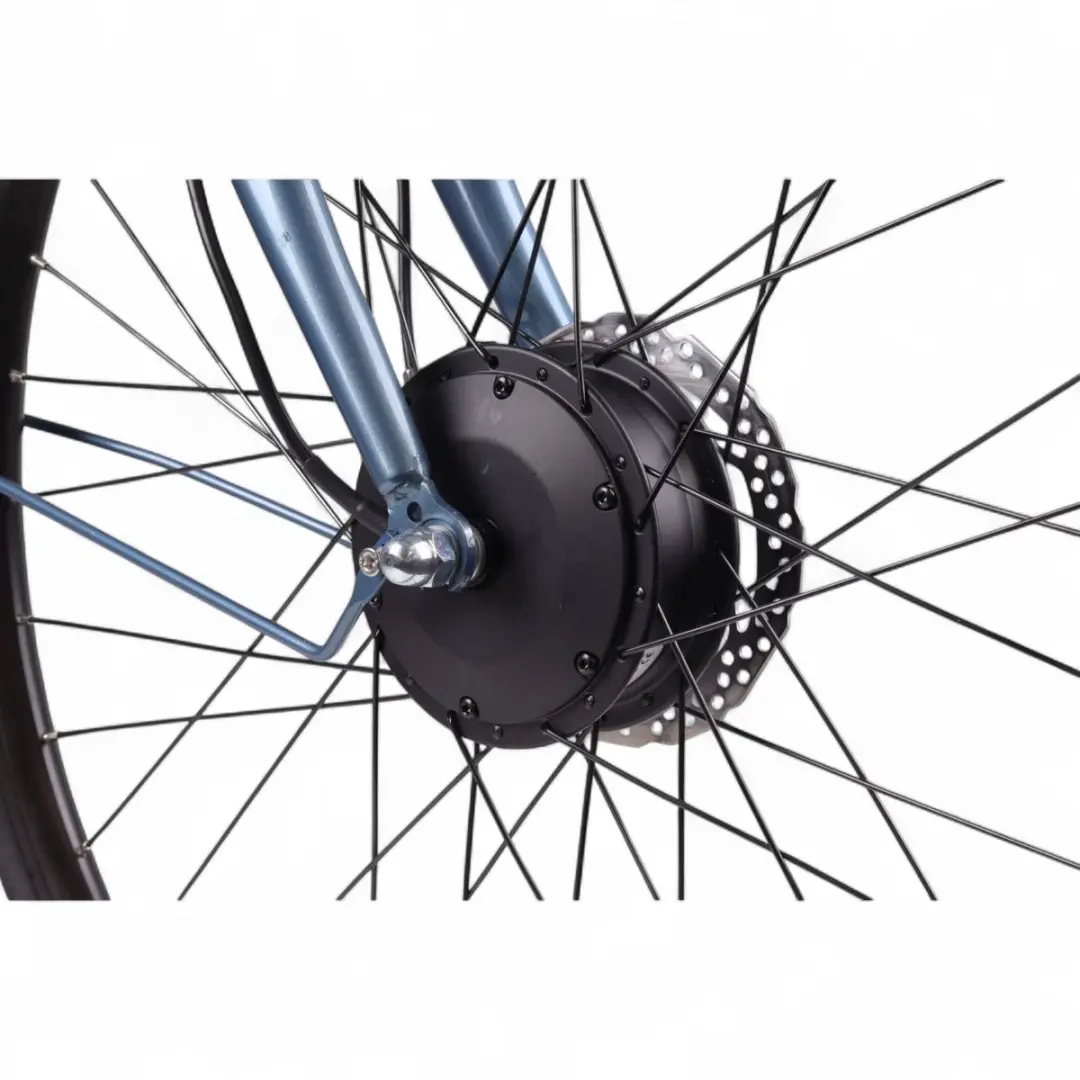 Altec Liberty Elektrische Fiets 28" - 250W Voorwielmotor - 504Wh Accu - Glans Zwart