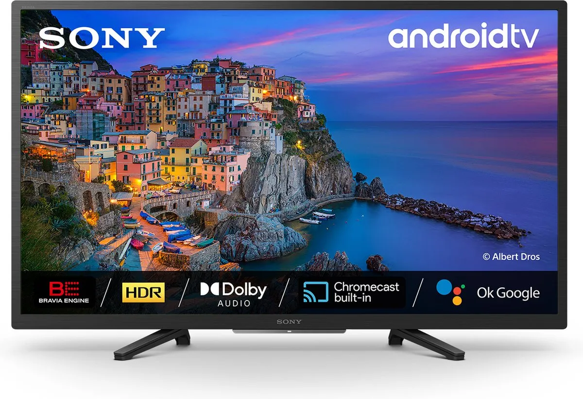 Sony Bravia KD-32W800 LED TV 32 inch - Zwart