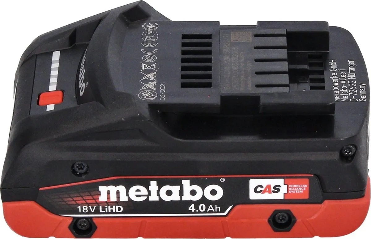 Metabo MS 18 LTX 15 Accu-Houtzaag 18V - 15cm - 4,0Ah