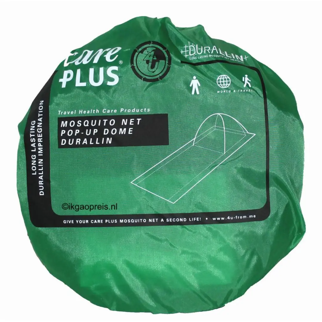 Care Plus Geïmpregneerd Muskietennet - Compressiefoedraal - Zwart