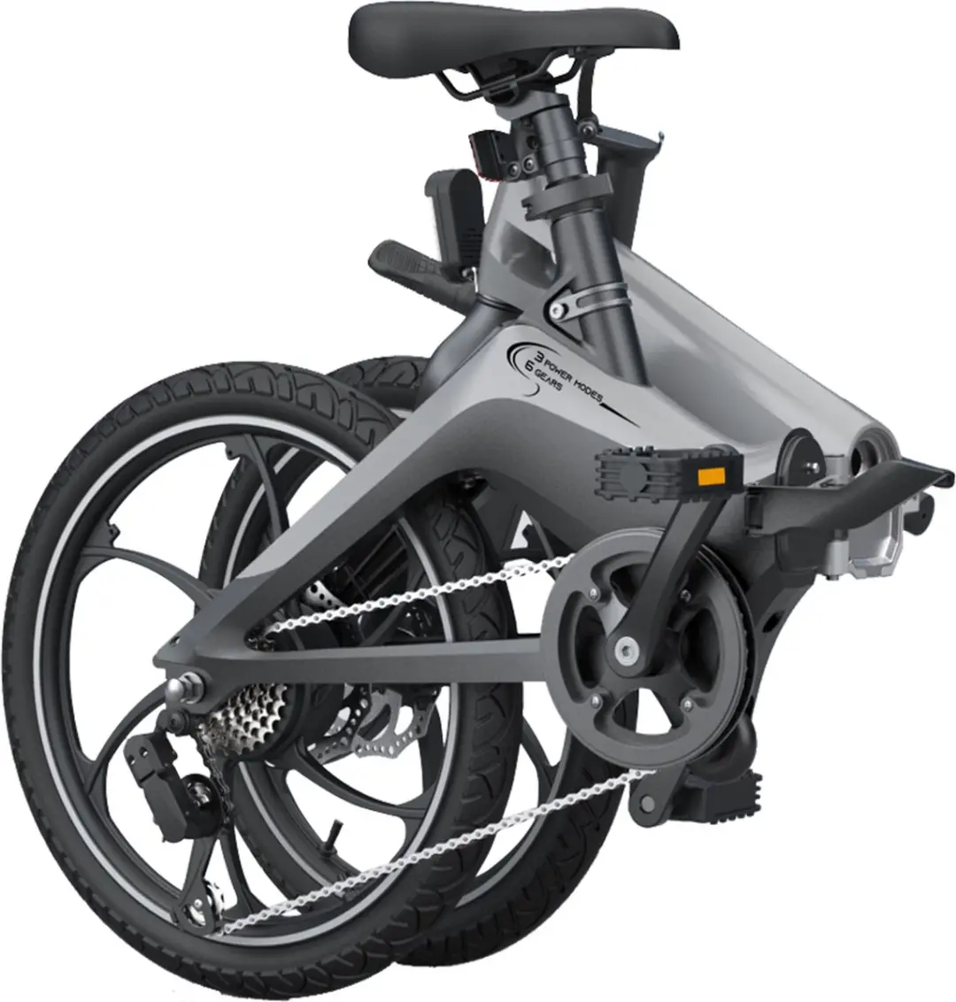 MS Energy i10 Vouwfiets 20" - 25km/h - 250W - Grijs/Zwart
