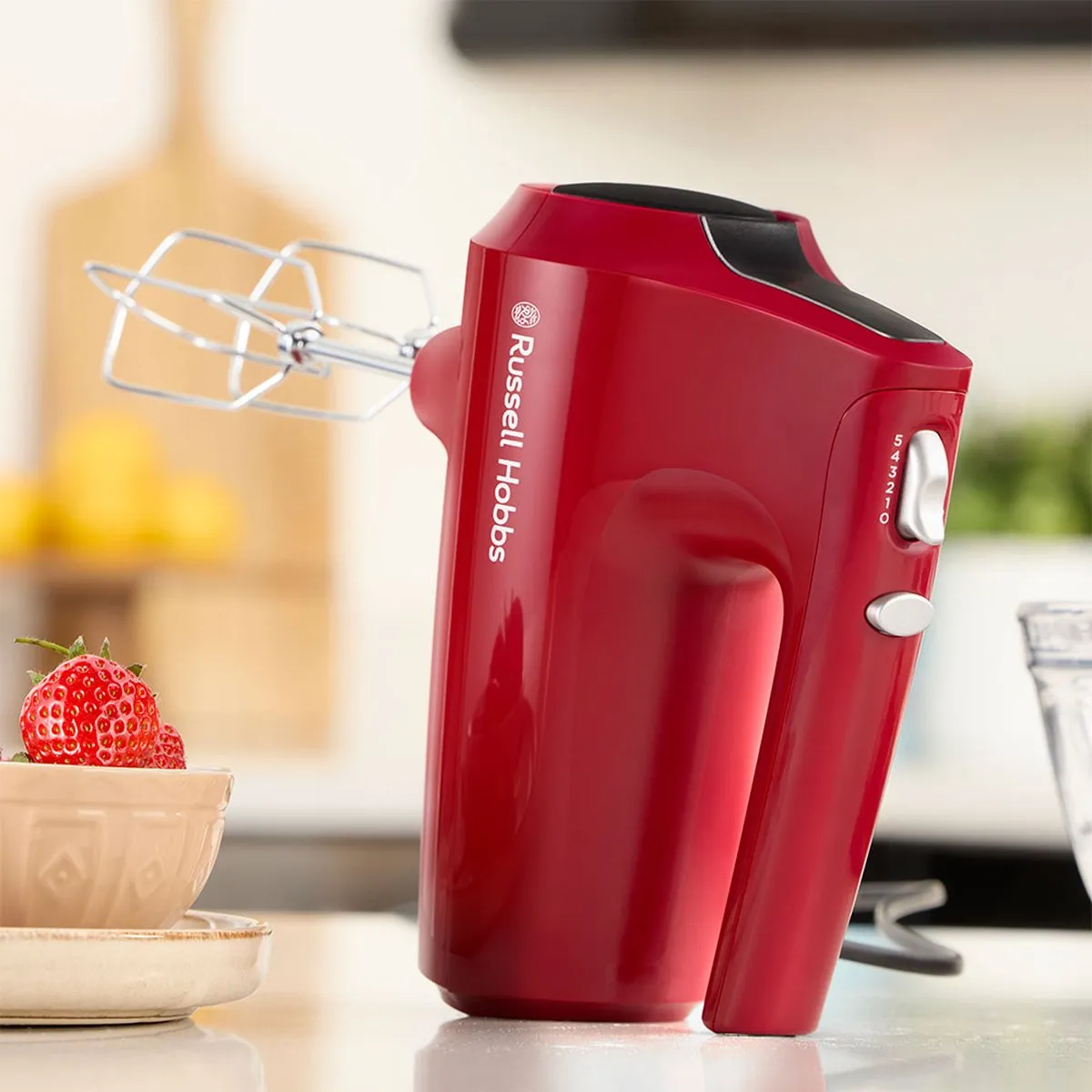 Russell Hobbs Desire Handmixer 350W - Rood/Zwart