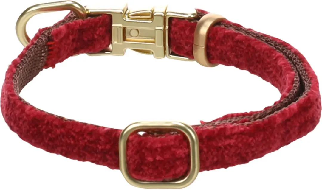 Flamingo Hond Halsband Saba Rood XS