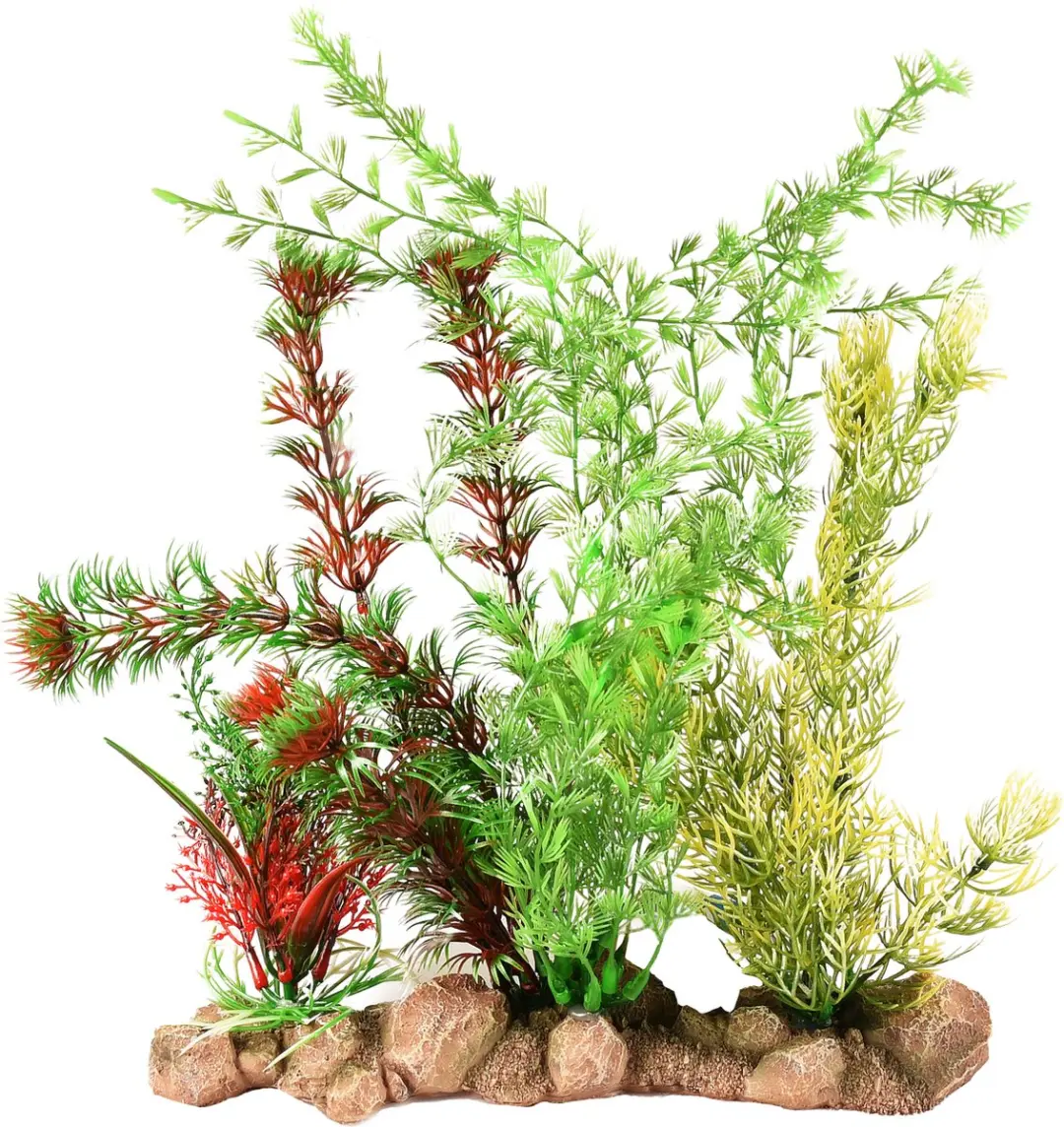 Flamingo Umbra Aquariumplant Groen 21x9x31cm