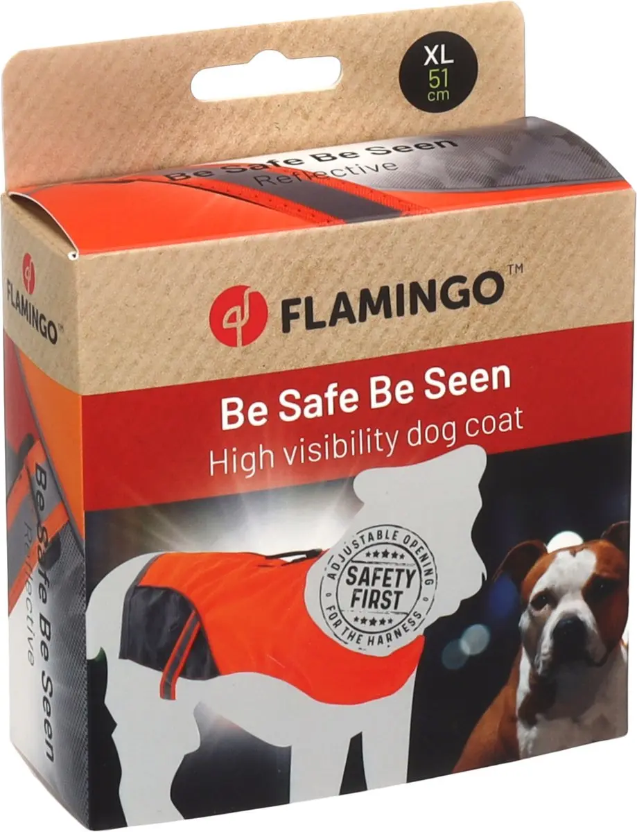 Flamingo Veiligheidsvest Fizz - Oranje - XL
