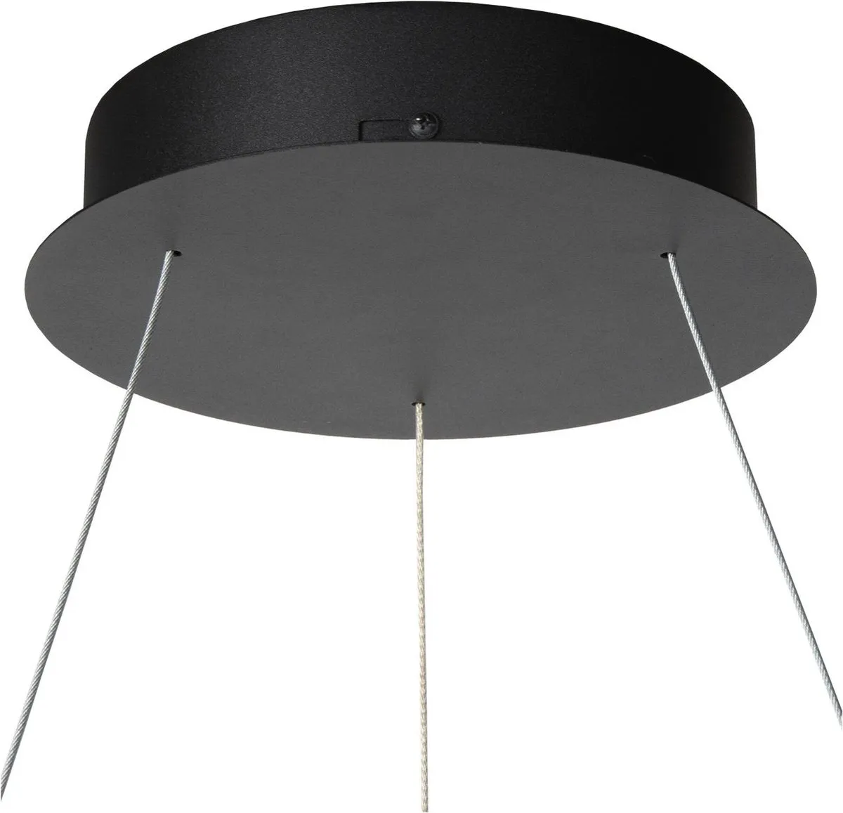 Lucide Vidal Hanglamp Ø58cm - LED 48W 2700K - Zwart