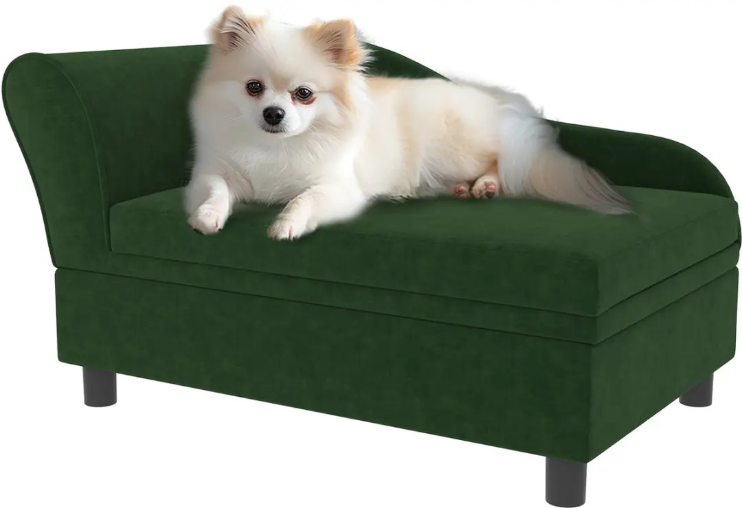 Pawhut Huisdierenbank 76x45x43cm