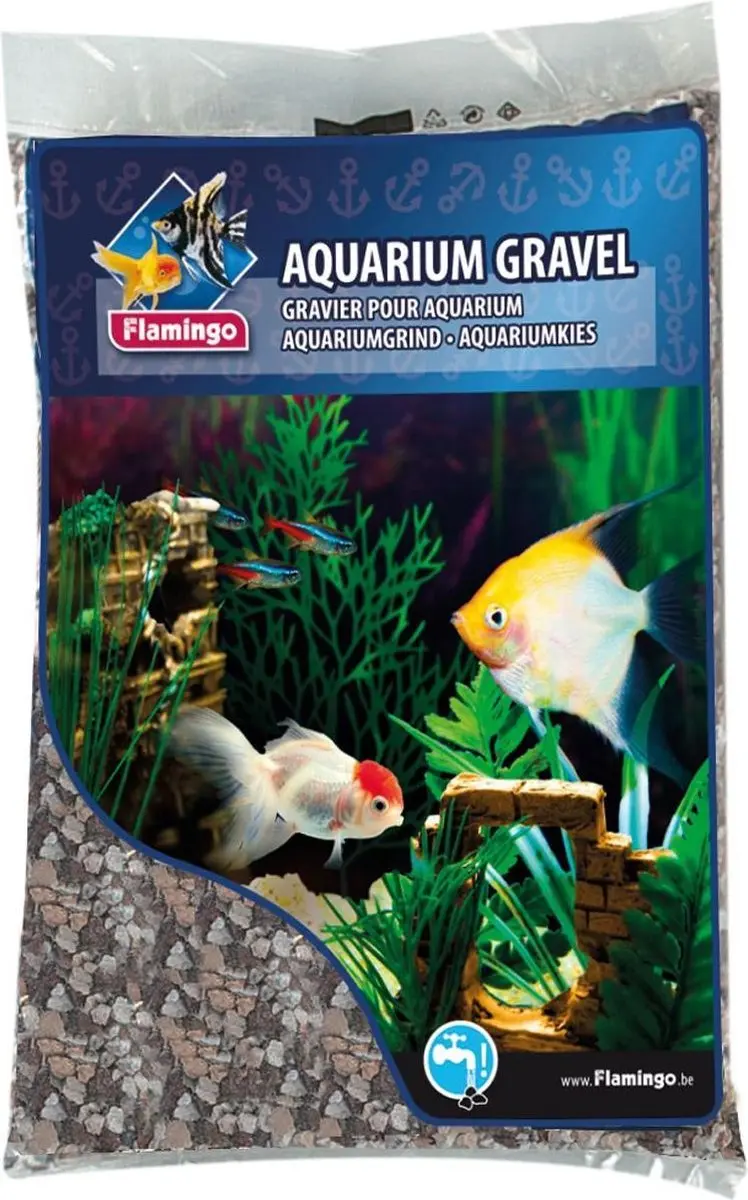 Flamingo Aquariumsiersteen Natuur 40x26x6.5cm - 8kg