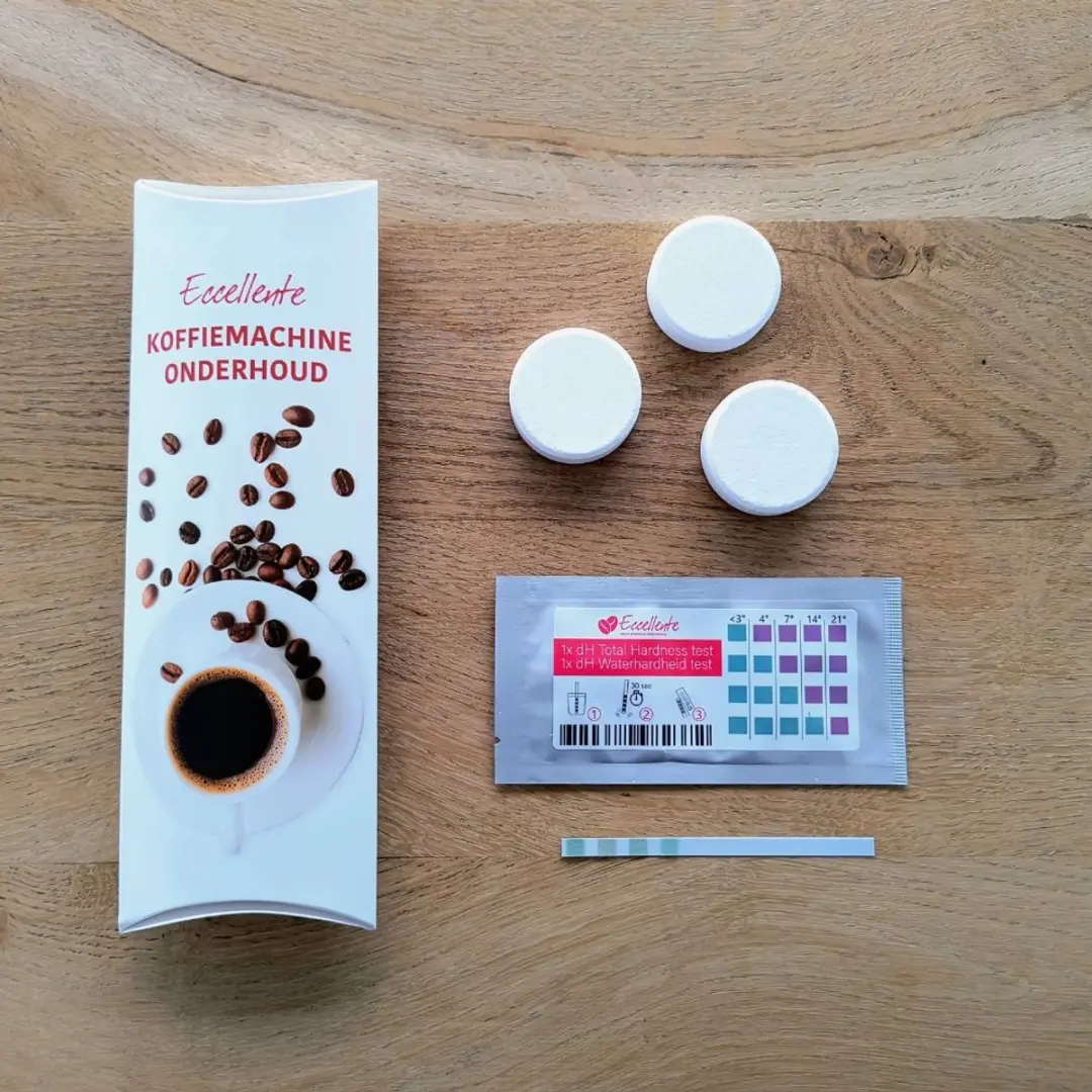 Eccellente Ontkalkingstabletten E-0836 - 3 Stuks - 54ml - Waterhardheidsteststrip