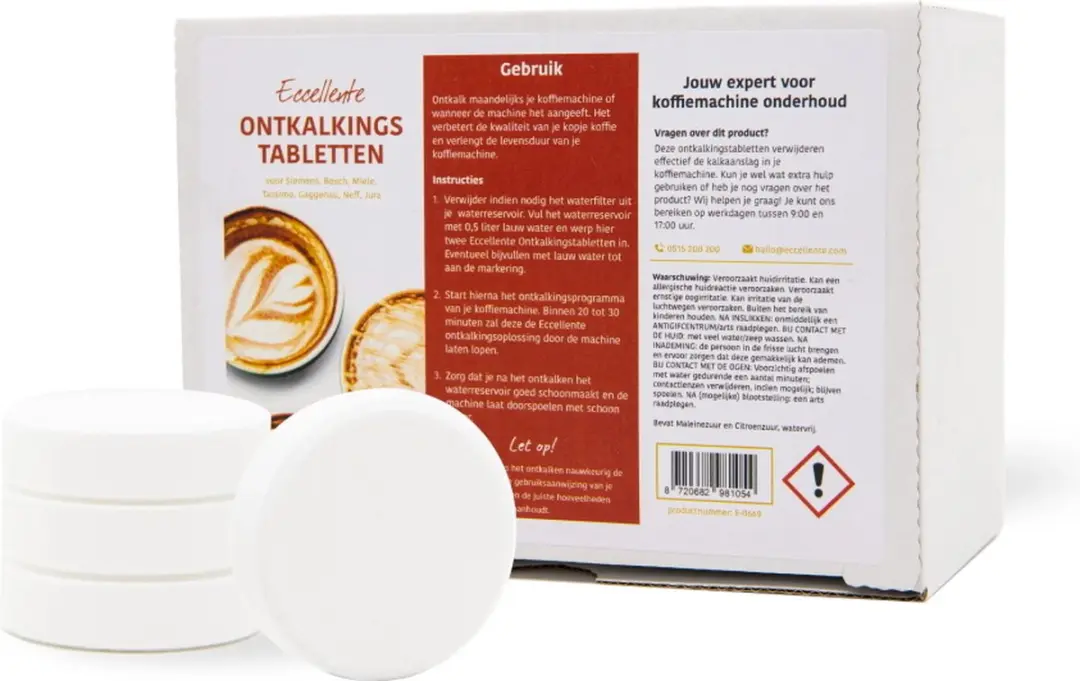 Eccellente E-0688-1 Onderhoudspakket Miele - 60 Stuks