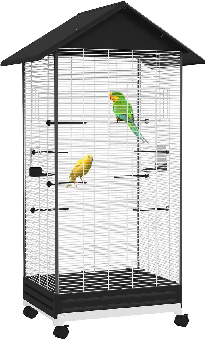 Pawhut Vogelkooi Staand 79x65x155cm