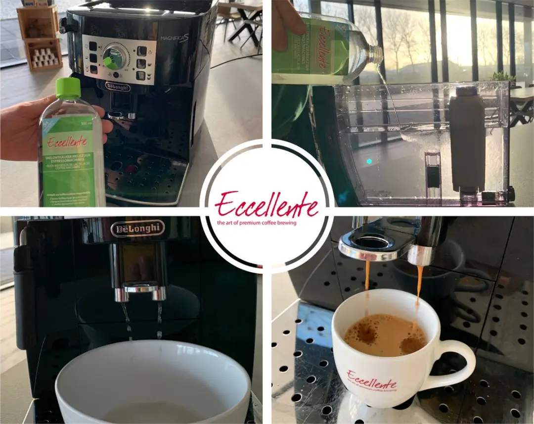 Eccellente Espressomachine Ontkalker 500ml - E-0484-1 - Groen