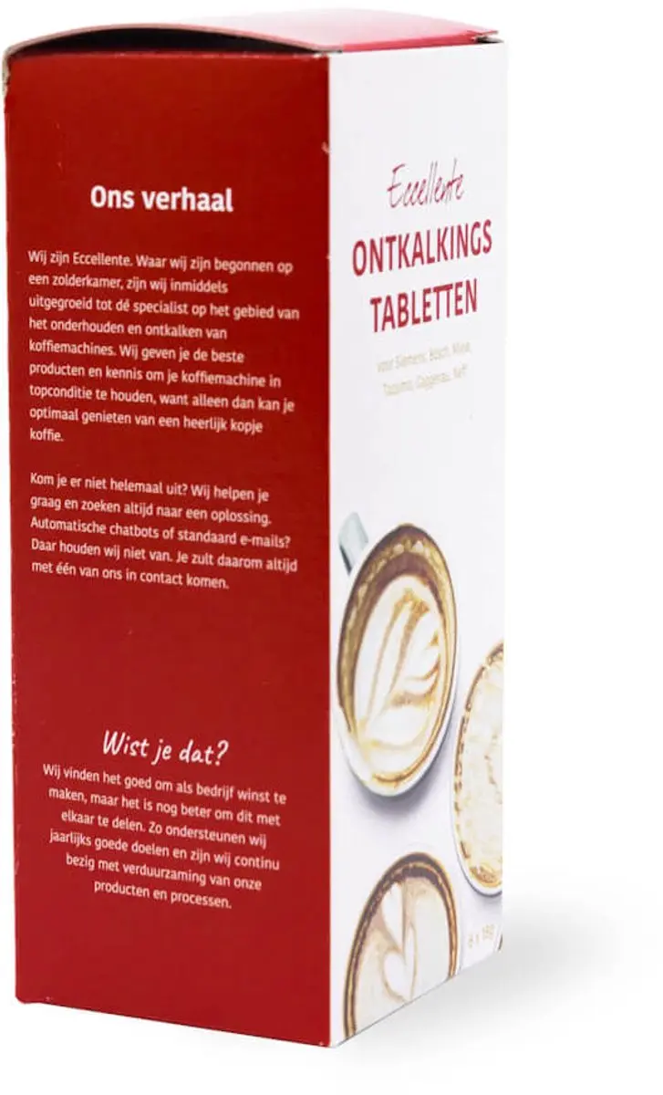 Eccellente Ontkalkingstabletten E-0431 - 6 Stuks 18g - Siemens