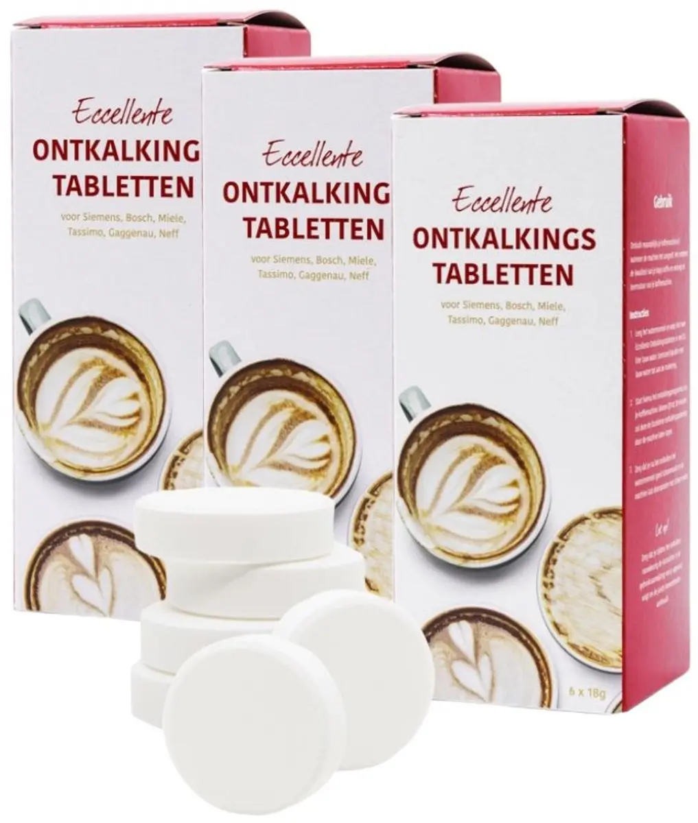 Eccellente Ontkalkingstabletten E-0431