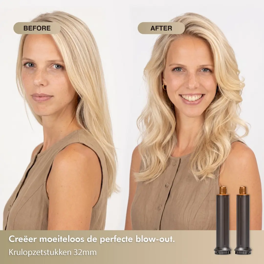 Dryze ProFlex Airstyler 8-in-1 - Graphite met rosé