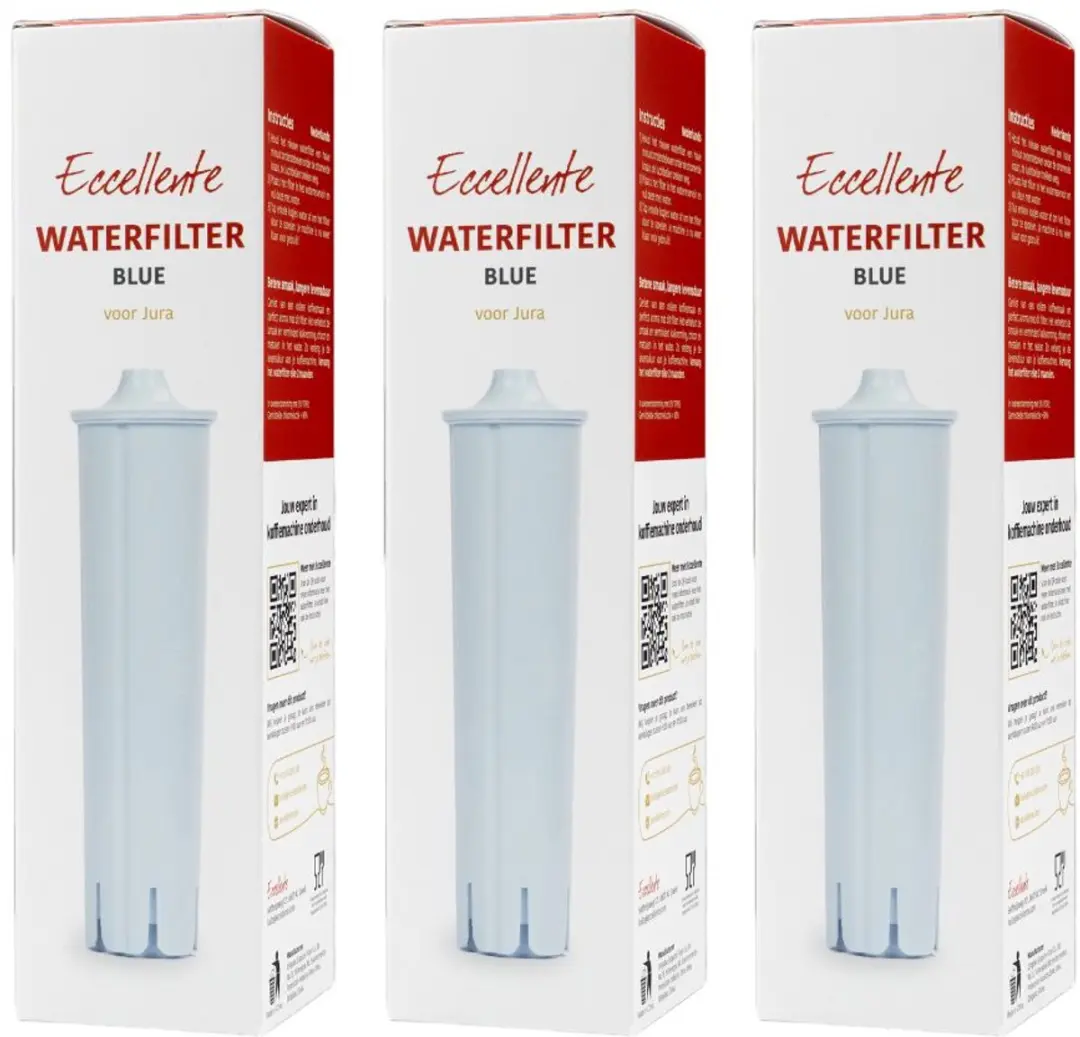 Eccellente Blue Waterfilter 67007 - 3 Stuks