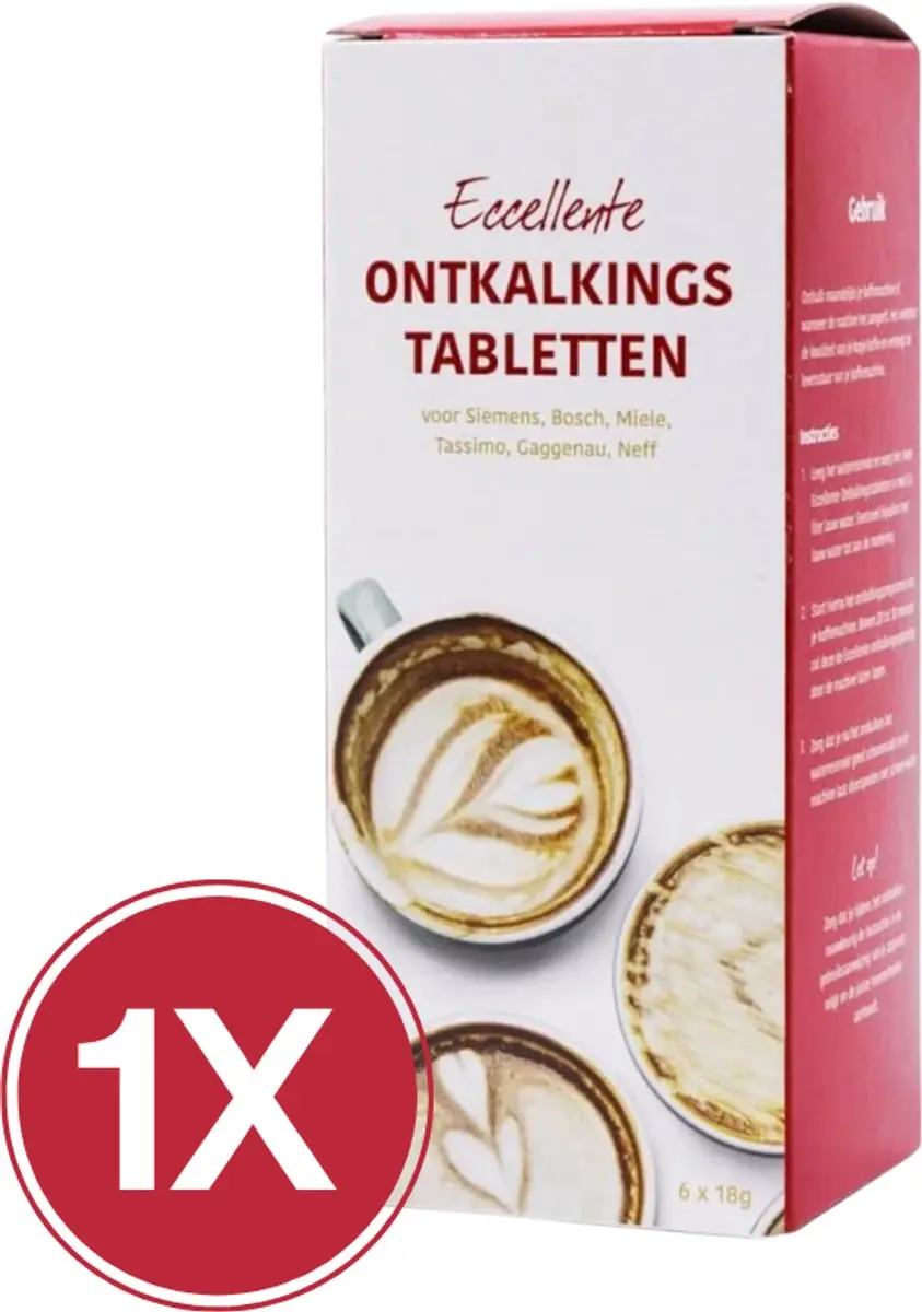 Eccellente Ontkalkingstabletten E-0431