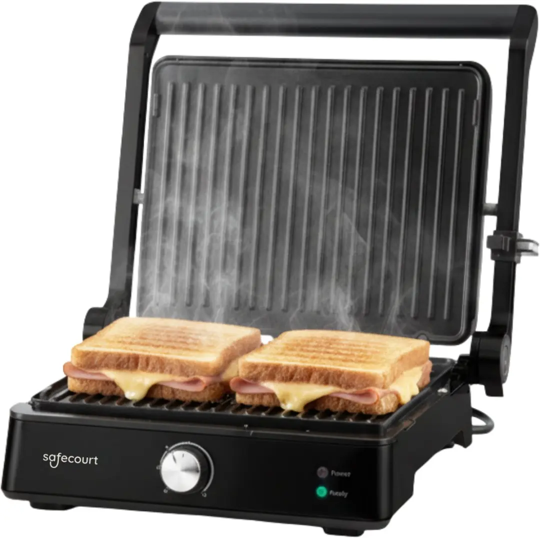 Safecourt Kitchen CG200-BK 3-in-1 Contactgrill