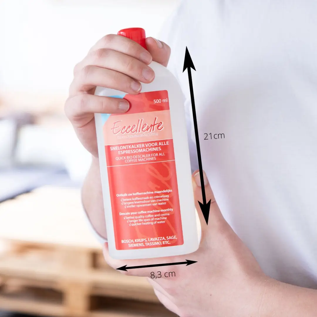 Eccellente Koffiemachineontkalker 500ml E-0487-1 - 20x Ontkalkbeurten